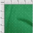 thumbnail image 2 of oneOone Georgette Viscose Green Fabric Asian Block Floral Craft Projects Decor Fabric Printed By The Yard 42 Inch Wide, 2 of 4