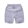 thumbnail image 1 of Timegard Toddler Baby Clothes Unisex Cotton Comfy Fitting Solid Color Shorts Casual Boy Girls Shorts, 1 of 5