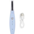 thumbnail image 1 of Boucleur de Cils Chauffant, Boucleur de Cils à Réglage Intelligent de la Température à Trois Vitesses, Outil Électrique de Bouclage de Cils Rechargeable par USB pour des Cils Longue Tenue (Bleu), 1 of 8