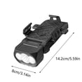 thumbnail image 2 of Bicycle Headlight with Phone Mount & Horn - 500 Lumen USB Rechargeable Cycling Safety Light System, 2 of 8