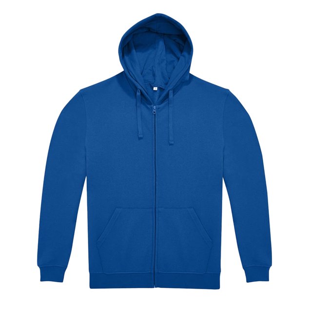 B&C Sweat à Capuche à Fermeture à Glissière Complet Adulte ID.224