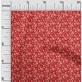 thumbnail image 2 of oneOone Coton Flex Tissu Rouge Jacobée Robe Florale Tissu Tissu Imprimé par la Cour 40 Pouces de Large, 2 of 4