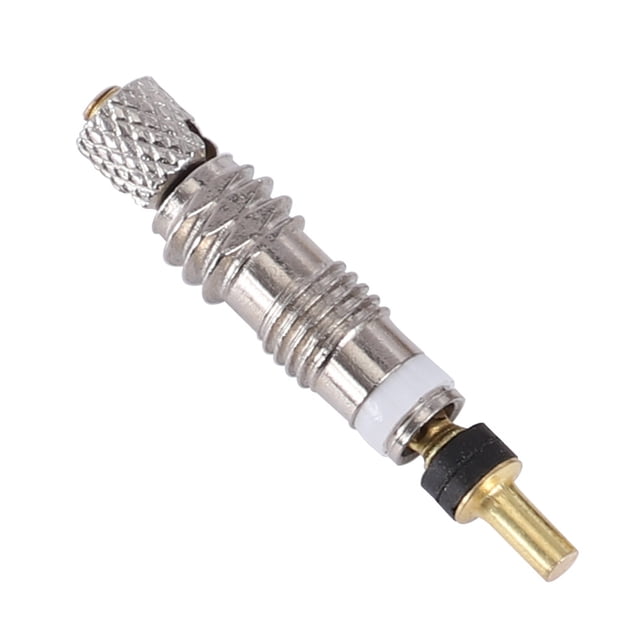 Ensemble de Noyau de Valve de Pneu de Vélo Ensemble de Valve d'Air de Pneu de Bicyclette; Kit d'Outils de Réparation de Noyau de Valve de Vélo Remplacement pour Presta, 2 Pcs