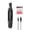 Black, variant on Riwcyla USB Power Supplys Handheld Electric Grinder Nail Gelatum Removing Tool Machine Speed Adjustable Grinding Rotary Tool Kit with 6 Grinding Heads