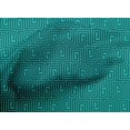 thumbnail image 4 of oneOone Organic Cotton Voile Fabric Greek Key Geometric Print Fabric BTY 42 Inches Wide, 4 of 4