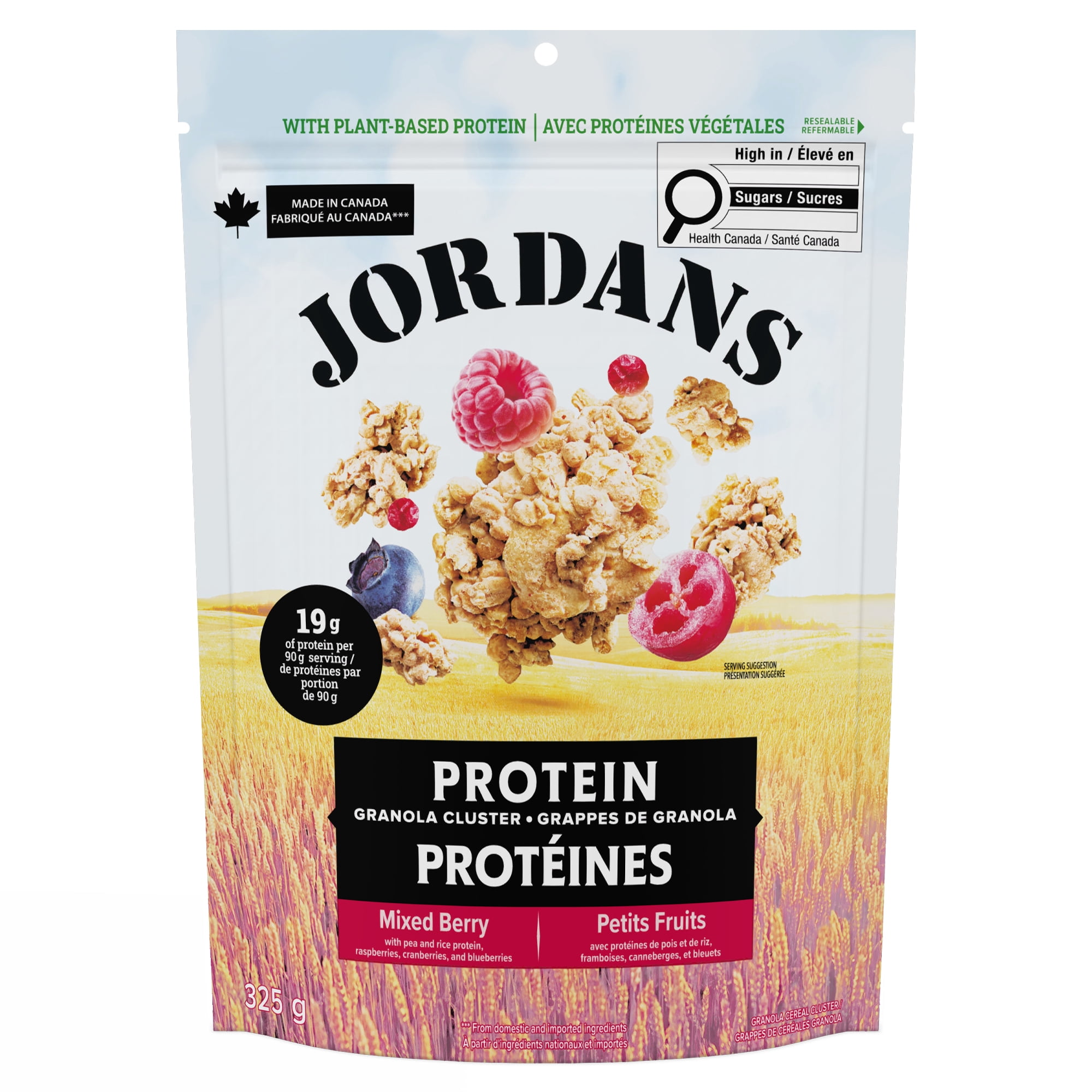 Jordans Granola Protéiné Baies Mélangées en Grappes