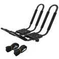thumbnail image 3 of Tignapoo Universal Kayak Roof Rack System – Durable Steel Construction with Foam Padding, Includes Straps and Hardware for Secure Attachment, Supports Up to 165lbs (75kg), Easy Installation on Car, 3 of 7