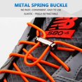 thumbnail image 4 of Upgrade Version No Tie Elastic Shoelaces, Adjustable Laces Lock - One Size Fits All Adult and Kids Shoes（Red）, 4 of 7
