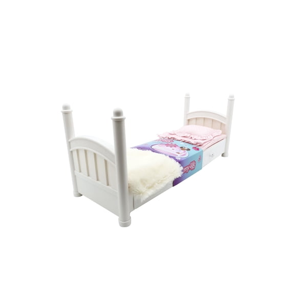 My Life As Classic White Bed Set for 18-inch Dolls, 7-Piece Set