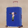 thumbnail image 1 of Luggage Cover Elasticity Thicken Travel Accessory Covers Flower Color Print Trolley Protective Case Apply To 18-32 Inch Suitcase 8Flower color T L (26-28inch), 1 of 6