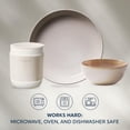 thumbnail image 2 of Service de vaisselle 12 pièces en grès Corelle®, flocons d'avoine, 2 of 3
