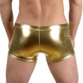 thumbnail image 4 of ylioge Mens Boxer Briefs Trendy Low Rise Drawstring Underwear Casual Solid Slim Stretchy Comfort Shiny Dancing Workout Underpants, 4 of 4