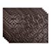thumbnail image 3 of FASÃ„DE Rings Decorative Vinyl 18in x 24in Backsplash Panel in Smoked Pewter (5 Pack), 3 of 15