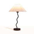thumbnail image 3 of Anko Riley Wave Table Lamp, Black Metal, 3 of 7