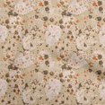 thumbnail image 1 of oneOone Cotton Flex Dark Beige Fabric Abstracts Sewing Craft Projects Fabric Prints By Yard 40 Inch Wide, 1 of 5