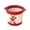 White#2, variant on White Cotton Woven Storage Basket with Handles Christmas Reindeer Decorative Gift Organizer for Home,Closet,Bathroom,Kitchen 10.6x11.8 Inch Portable Toy,Blanket,Magazine Bin