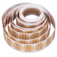 thumbnail image 1 of 1 Roll Kraft Paper Stickers Handmade with Love Design Cute Heart Stationery Label Stickers for Food Labeling, 1 of 14