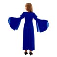 thumbnail image 2 of Doomiva Robe Renaissance Rétro à Manches Cloche pour Filles Enfants Costume Médiéval Halloween Cosplay Longue Robe Maxi Bleu 8, 2 of 7