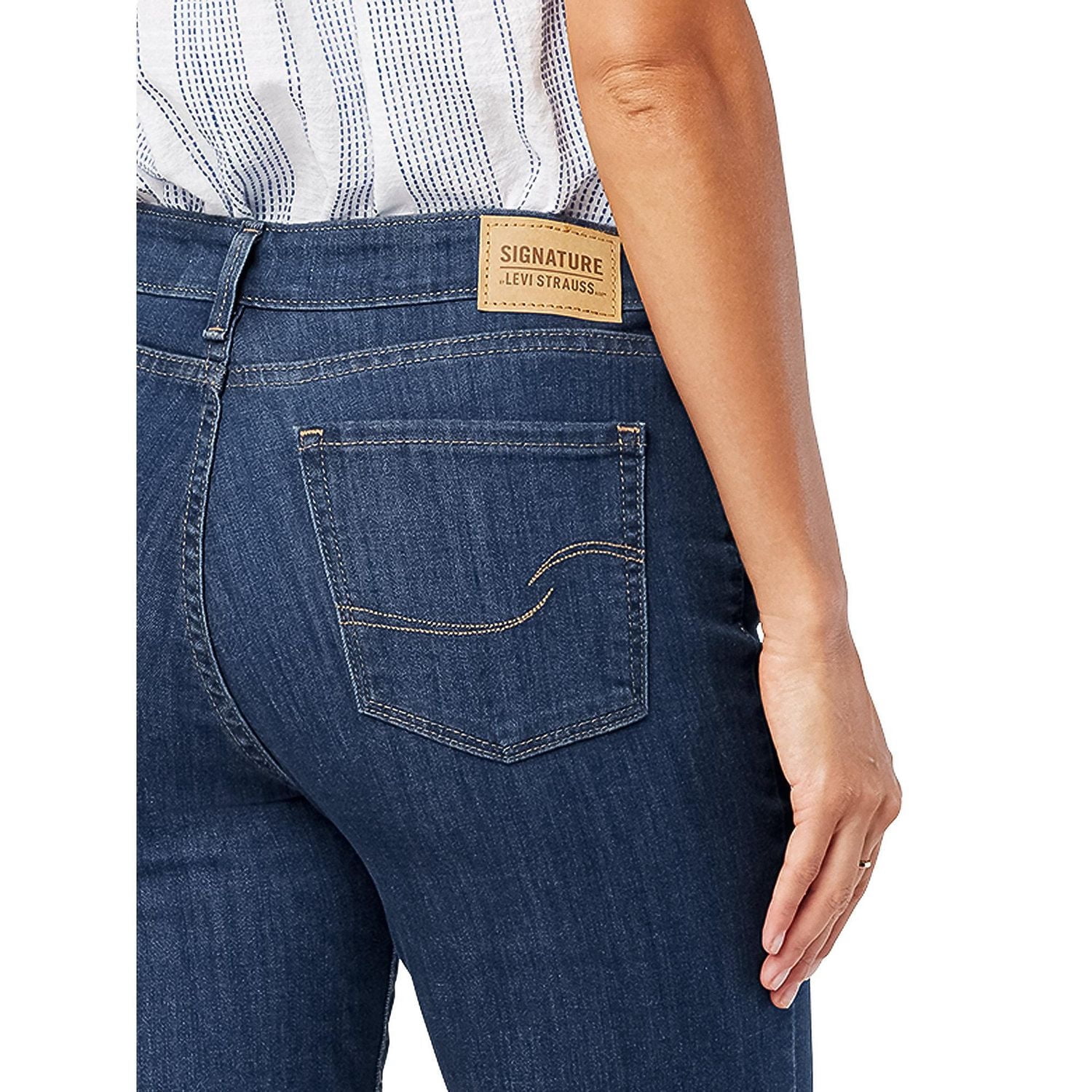 Levi Strauss Signature.MD Bermuda mi-taille pour femme