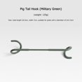 thumbnail image 4 of Anti Slip Lantern Hanger Double Head Tent Light Hook for Outdoor (Mud Color), 4 of 10
