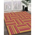thumbnail image 3 of Ahgly Company Tapis d'Intérieur Rectangulaire Transitionnel Jaune Lavable à la Machine, 6 Pieds x 9 Pieds, 3 of 7