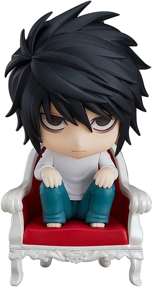 5 Pcs Statue de Collection Death Note 10 cm - Manga Yagami Light & L - Personnages PVC - Modèle Anime - Décoration pour la Maison