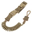 thumbnail image 4 of Keychain Spring Coil Rope Retractable Elastic Hiking Key Ring Lanyard Quickly Release Outdoor Camp Picnic Hunting Fishing Holder Women Khaki, 4 of 8