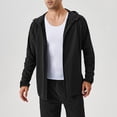 thumbnail image 5 of WRKEKC Performance Outdoor Sport Jacket Men's Windproof Lightweight Hooded with Secure Zippered Pockets for Climbing Running and All-Weather Training Black M, 5 of 5