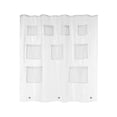 thumbnail image 2 of TIMIFIS Shower Curtain Translucent Pocket Shower Curtain Multifunctional Multi Purpose Bathroom Storage Water Proof Molds Proof Thickened Pocket Shower Curtains Shower Curtain Liner, 2 of 6