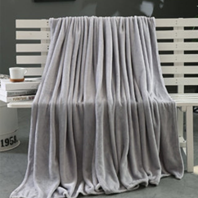 TIMIFIS Blanket Cooling Blanket Super Soft Warm Solid Warm Micro Plush Fleece Blanket Throw Rug Sofa Bedding Couch BlanketFall