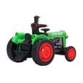 thumbnail image 2 of Farm Tractor Toy, Creatively Role Play Highly Simulation Kids Farm Vehicle Toys Alloy  For Home Play Green, 2 of 8