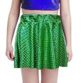 thumbnail image 1 of Robes de Danse pour Filles Robe Toot Toot Jupe Cheerleading à Sequins avec Design Découpé Robe Courte Polyvalente pour Performances et Événements, 1 of 1