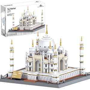 Apostrophe Games Taj Mahal Building Block Set (1 113 Pieces) India'S Taj Mahal Famous Landmark Series Model For Kids And Adults