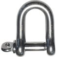 thumbnail image 2 of 4 Pieces Stainless Steel 316 Forged D Shackle Marine Grade 5/16" Dee, 2 of 5