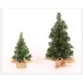 thumbnail image 2 of Creative Mini Burlap Christmas Tree Christmas Day Mall Window Desktop Plant Decoration 20CM or 30CM, 2 of 5