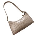 thumbnail image 1 of ZheElen Colorfast Shopping Bag For Fashionable Daily Needs Durability PU Exquisite Shopping Bag Bag Retro Beige, 1 of 1