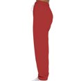 thumbnail image 4 of MAWCLOS Women Jogger Sets Long Sleeve Tracksuit Set Solid Color Two Piece Outfit Breathable Sports V Neck Sweatsuits Red S, 4 of 5