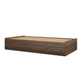 thumbnail image 1 of Ameriwood Home Twin Platform Bed with Drawers, Ivory Oak, 1 of 9
