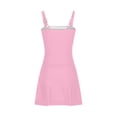 thumbnail image 4 of Jinhomg Vacation Swimsuits for Women Modest Tankini Bathing Suits Lightweight Comfy Spaghetti Strap Square Neck Swim Dress Rash Guard Beachwear Spring Saving Pink L, 4 of 10