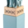 thumbnail image 2 of Tia Mowry Ensemble de couverts 7 pièces avec bloc Bleu sarcelle, 2 of 4