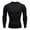 Black, variant on GZWYHT Mens T-Shirts,Compression Shirt Mens Fitness Long Sleeve Running Sports T Shirt Men Thermal Muscle Athletic Gym Compression Clothes Tshirts Shirts,Workout Shirts Black XXL