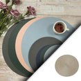 thumbnail image 4 of Maytalsory 4pieces Durable Placemats For Dinner Table Easy Care And Heater Resistant white 1Set, 4 of 6