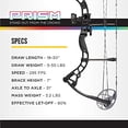 thumbnail image 2 of Diamond Archery Prism Compound Bow - Black - 55 lbs, Right Hand, 2 of 5