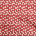 thumbnail image 1 of oneOone Cotton Cambric Red Fabric Floral Sewing Craft Projects Fabric Prints By Yard 42 Inch Wide-XX, 1 of 4