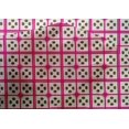 thumbnail image 4 of oneOone Cotton Silk Fabric Check Ikat Print Fabric By Yard 42 Inch Wide, 4 of 4