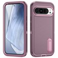 thumbnail image 1 of for Google Pixel 9 Case, Google Pixel 9 Phone Case with Built in Kickstand, Shockproof/Dustproof/Drop Proof Heavy Duty Military-Grade Rugged Protective Étui for Google Pixel 9,Purple, 1 of 9