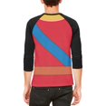 thumbnail image 2 of Halloween Prince Charming William Costume Mens Raglan T Shirt, 2 of 2