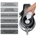 thumbnail image 4 of Kenmore Elite Ovation 5-Qt Stand Mixer, Metallic Grey, Stylish & Durable Mixer for Baking & Cooking, 4 of 9