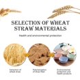 thumbnail image 3 of Plastic Cereal Bowls, Wheat Straw Bowls, Unbreakable Soup Bowls, 3 of 4