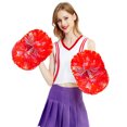 thumbnail image 2 of Cheerleading Handheld Colorful Flowers Sports Activities Performance Cheering Supplies Round Colorful Practical Material Lightweight Handle Design Off, 2 of 4